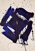 Sam Francis Abstract Watercolor Painting - Sold for $14,080 on 02-17-2024 (Lot 270).jpg